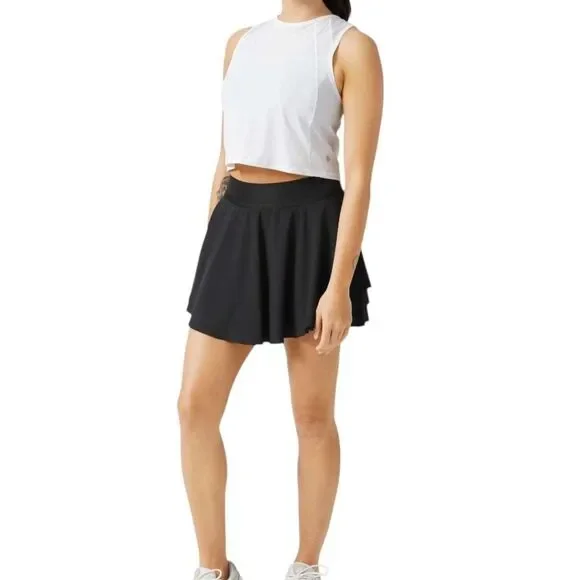 Lululemon Court Rival High Rise Skirt *Tall *Black
